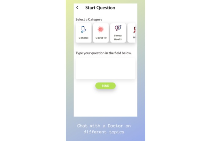 Chat with a doctor about different health topics