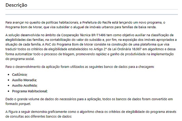 "Bom de Morar" Housing Program Text