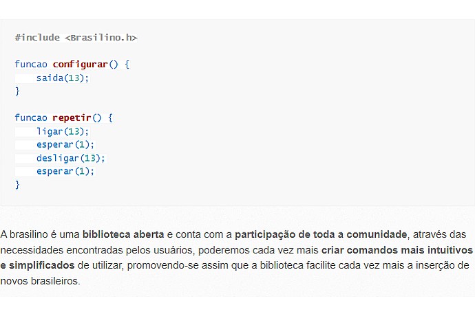 "Brasílino" Library Usage Code Snippet