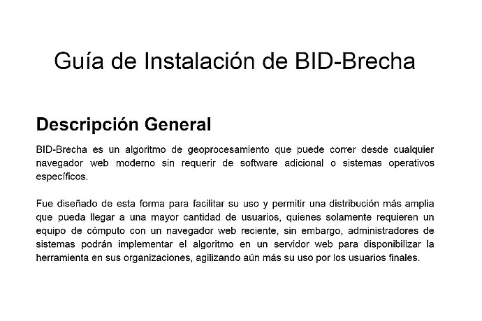 Geoprocessing Description