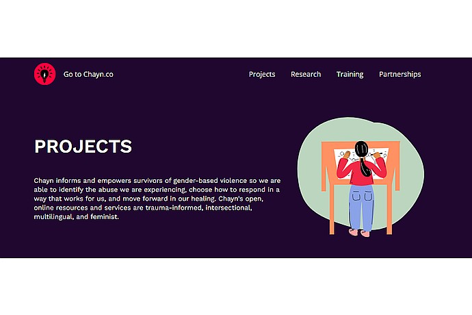 Chayn Projects for Survivors