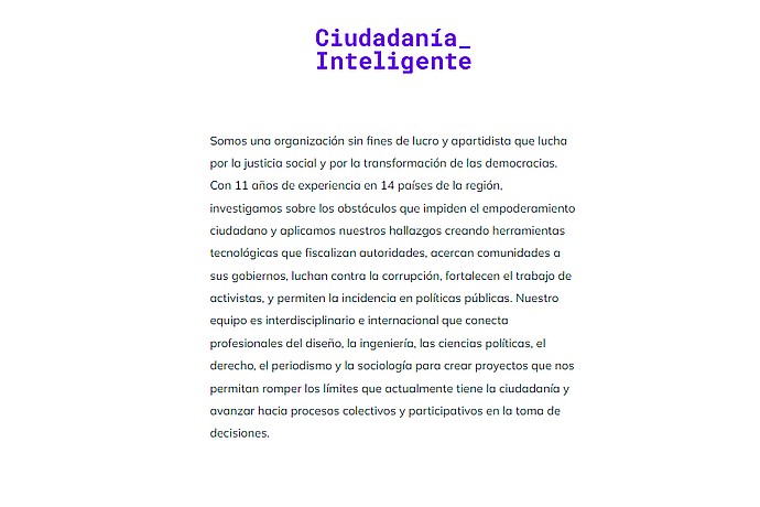 Smart Citizenship Explanation