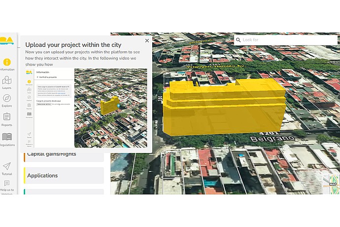 Interface para Planejamento Urbano
