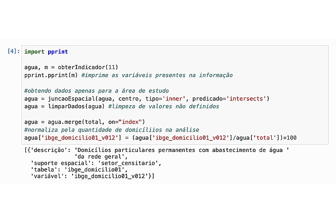 Python Code for Data Processing