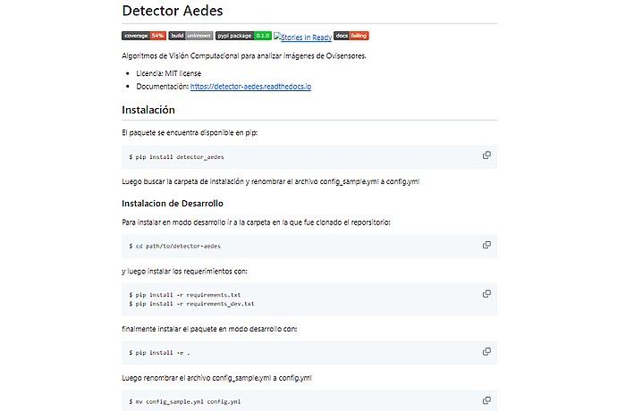 "Detector Aedes" Documentation