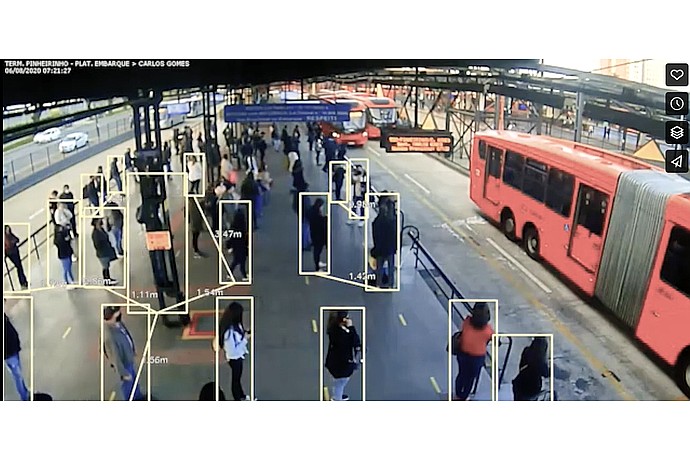 Surveillance Camera Feed with Object Detection