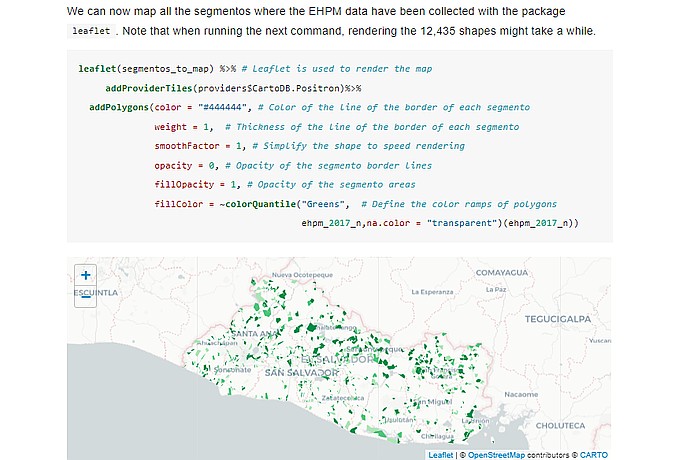 EHPM Dataset Data Points Map