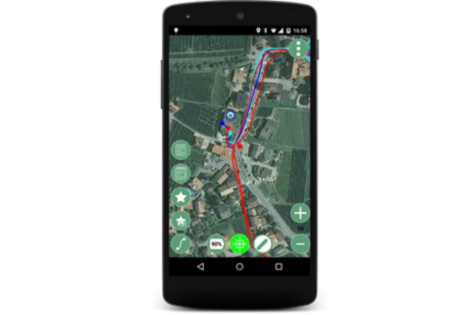 Trazado GPS en gvSIG Mobile