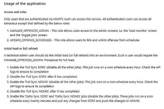 Initial Load Procedures