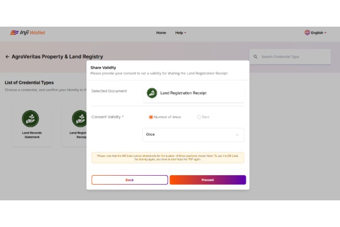 Secure credential sharing