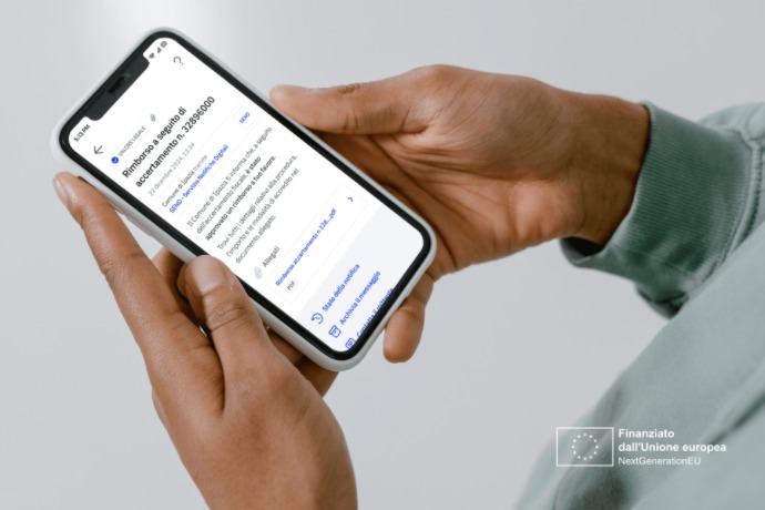 Reimbursement notification in the IO app