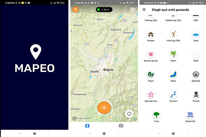 MAPEO Homepage Search