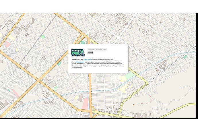 MapMap for Public Transit Routes