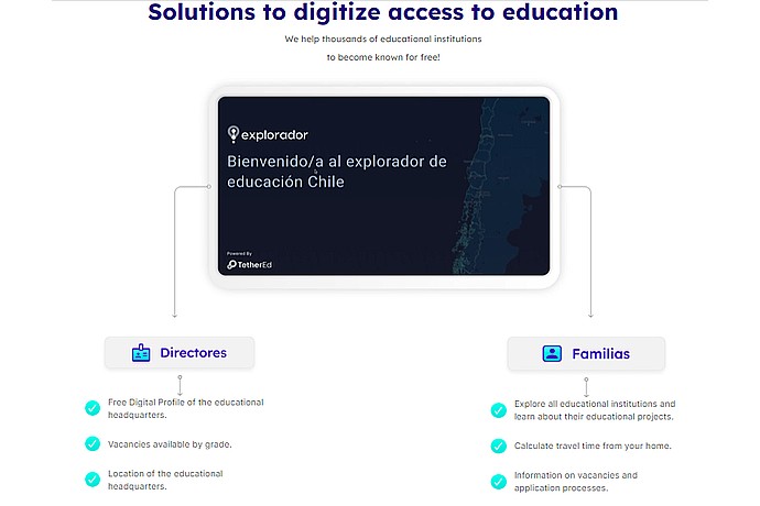 User Profile Interface for Educational Institutions