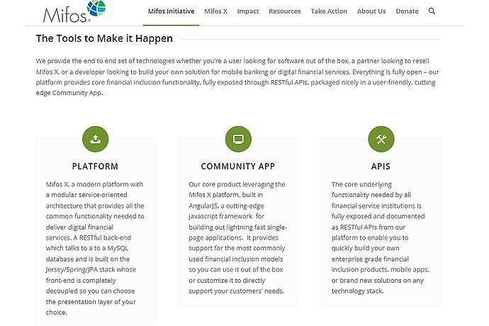 Mifos Digital Financial Services