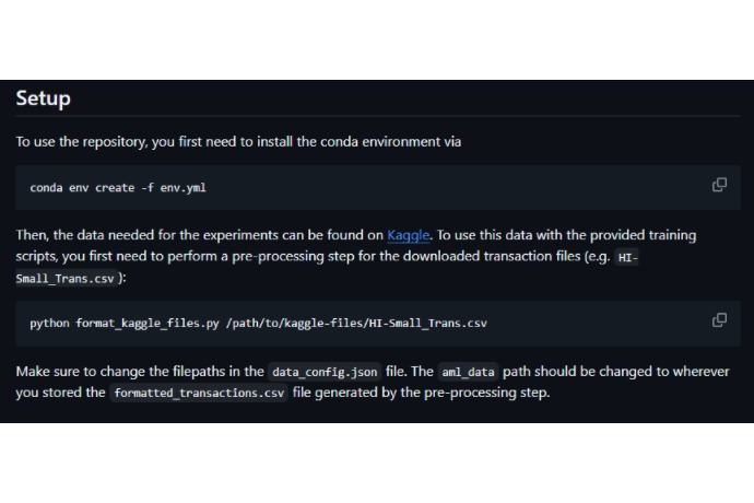 Installation and preprocessing guide in Multi-GNN