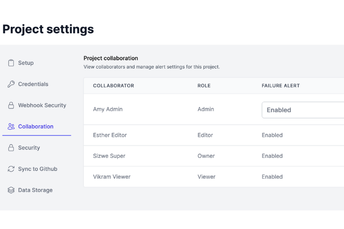 Manage teams and access