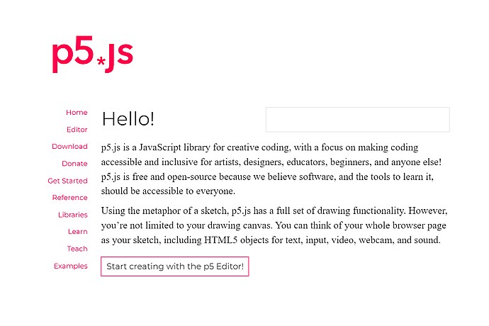 p5.js: An Open-Source Creative Tool