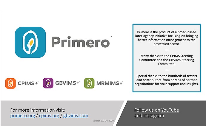 Primero Supporters and Committees