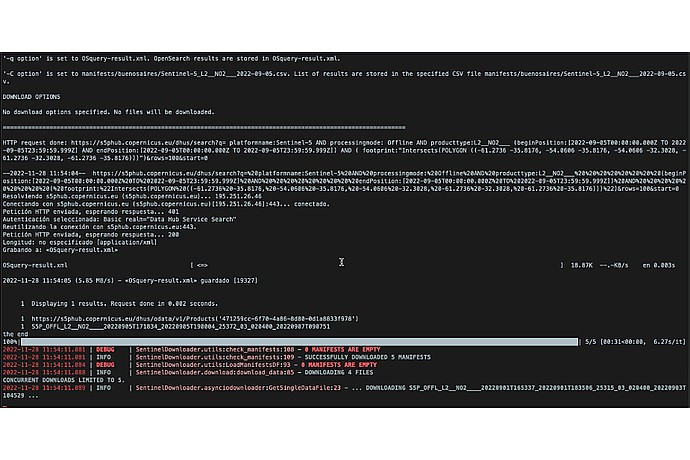 Searching and Downloading Data