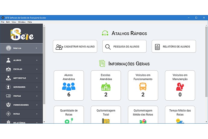 SETE Homepage Overview