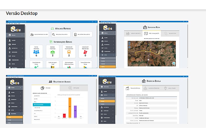 SETE Software Desktop Interface