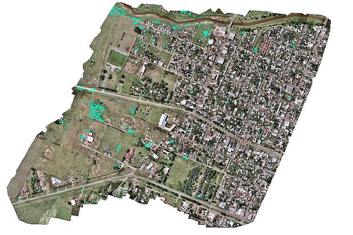 AI Detection of Open Dump Sites from Aerial Imagery