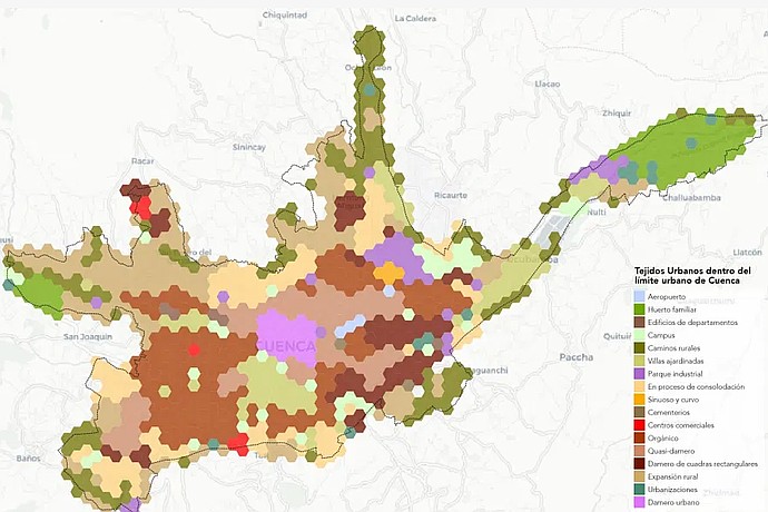 Basin Urban Fabric Map