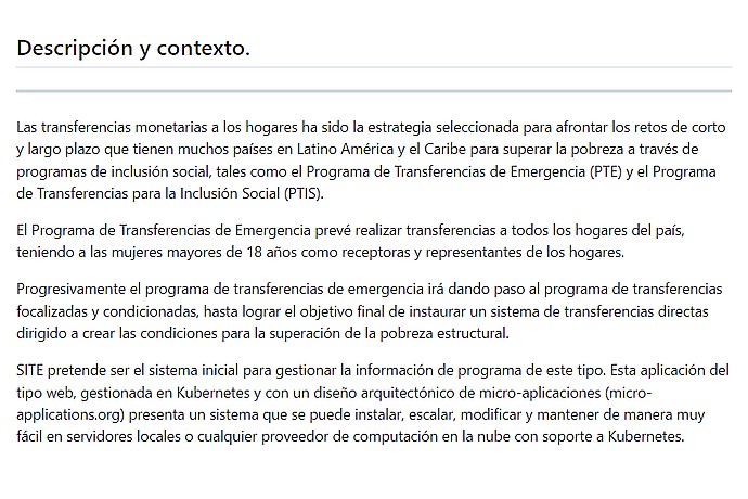 Monetary Transfers to Households Description