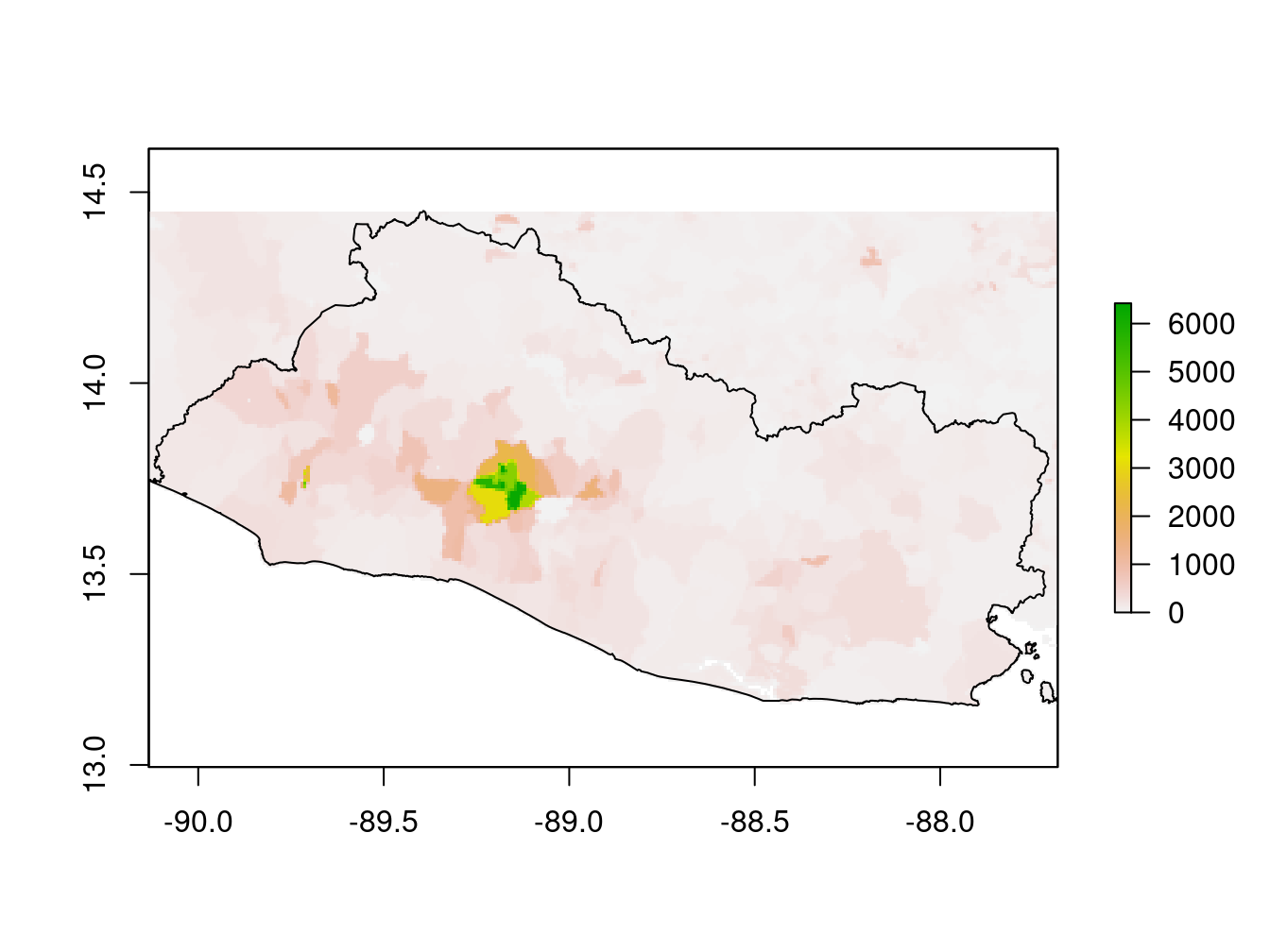 Population density data (GPW)